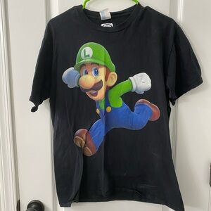 Nintendo Black T-Shirt with Official Logo